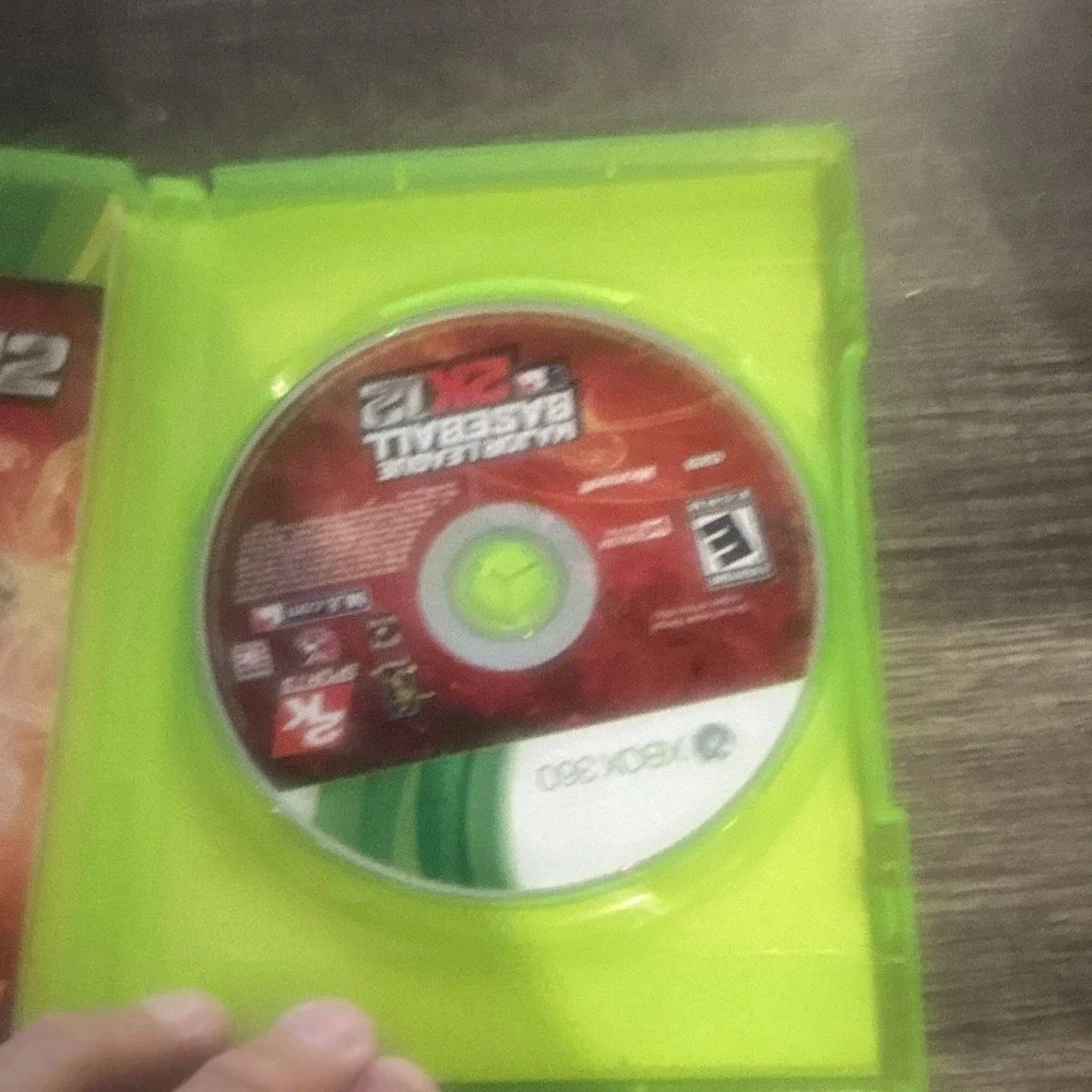 2K Sports Major League Baseball 2K12 Xbox 360 Manual Included E 2012 NTSC-U/C